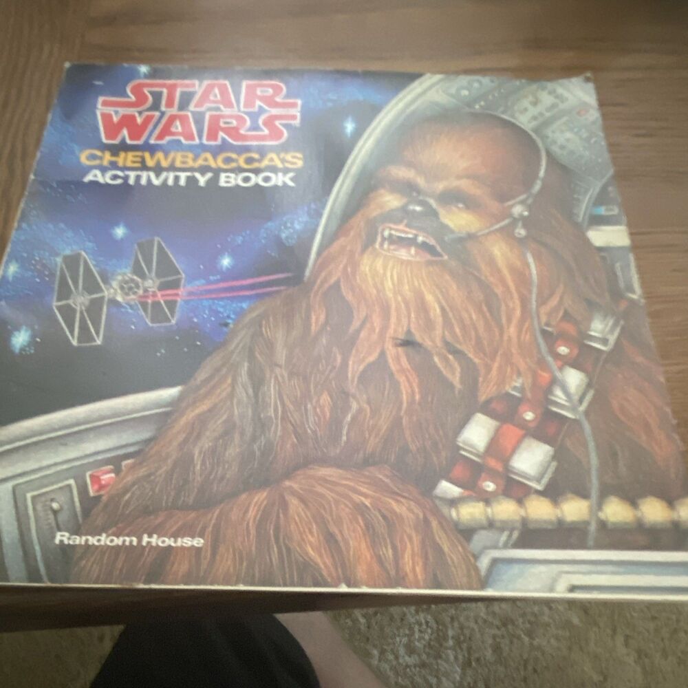 Star Wars: Chewbacca's Activity Book Random House ISBN 0-394-84034-8 1979